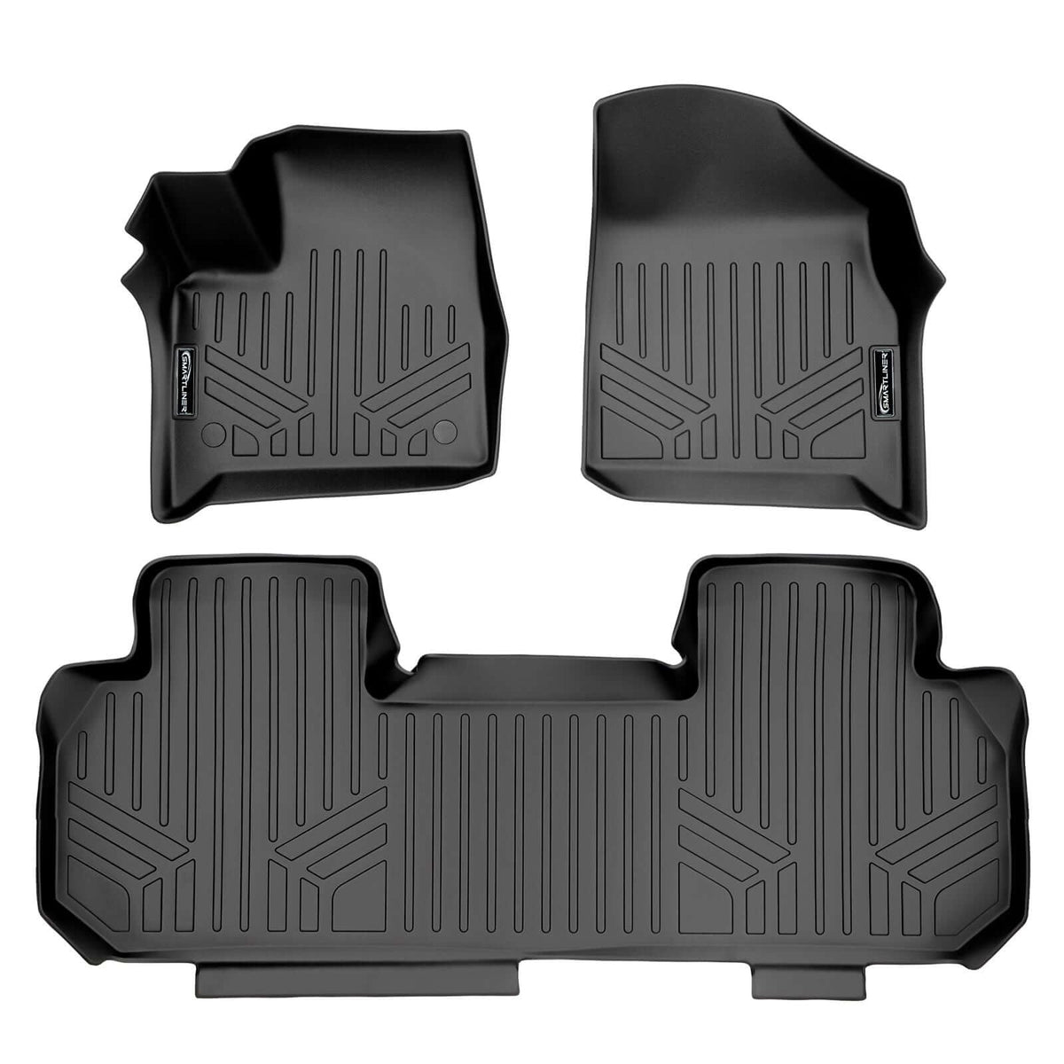 SMARTLINER Floor Liners for 2018-2023 Chevrolet Traverse ((2nd Row Bench))