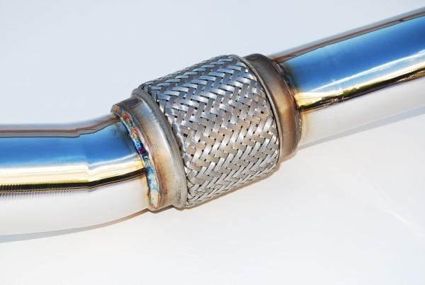 Invidia N1 Resonated Single Exit Cat Back Exhaust - Titanium Tip - 2015-2021 Subaru WRX / STI