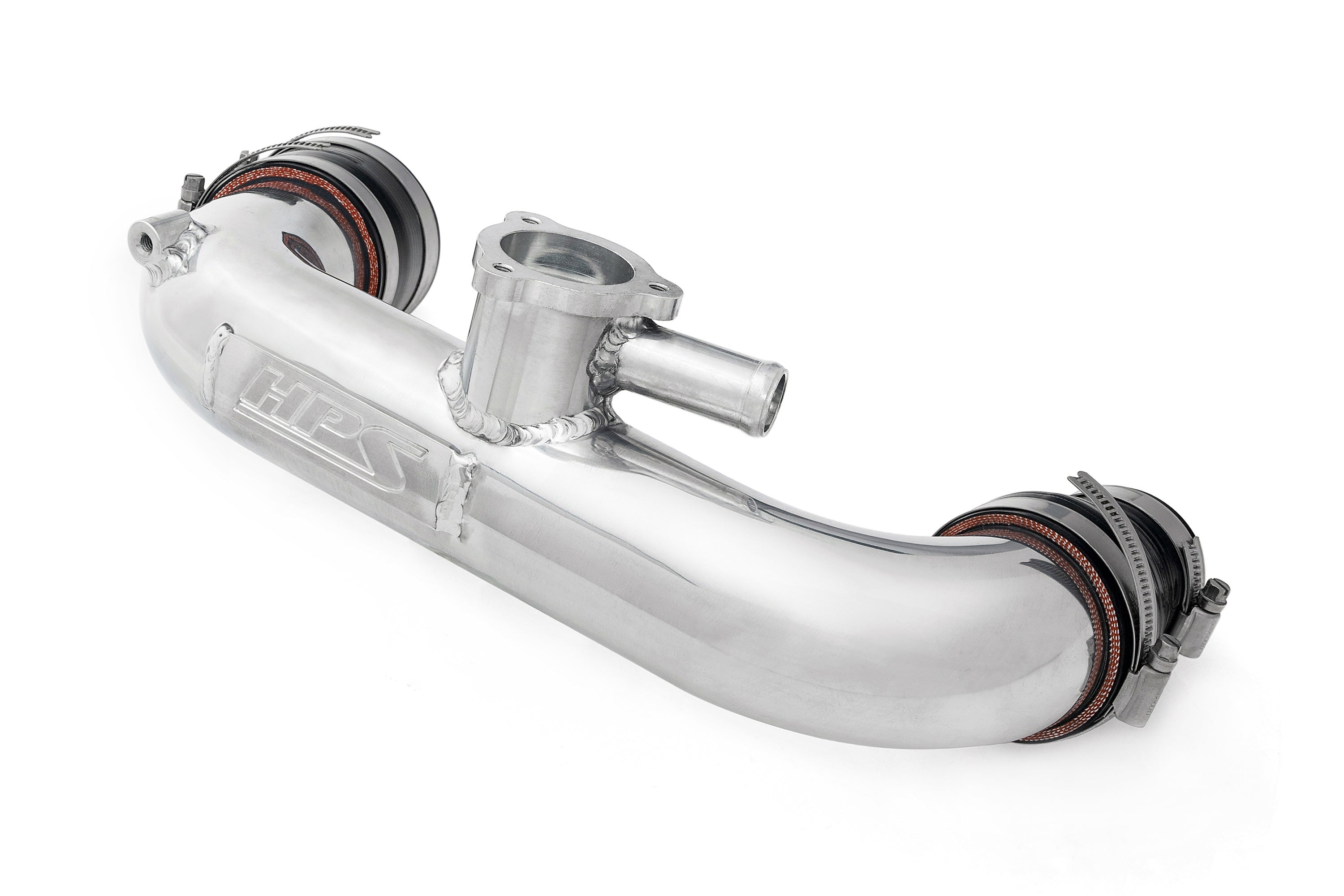HPS Performance Intercooler Hot Side Charge Pipe, 2023-2024 Toyota Sequoia 3.4L V6 Twin Turbo, 17-148