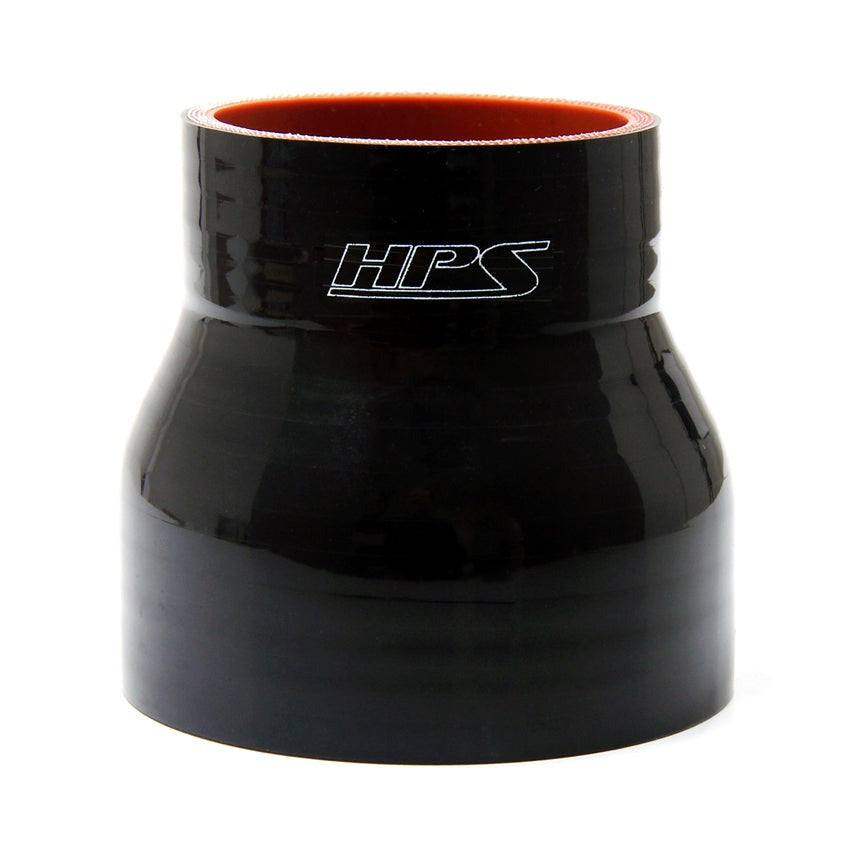 HPS 1-3/8" - 1-7/8", Silicone Straight Reducer Coupler Hose, High Temp 4-ply Reinforced, 35mm - 48mm