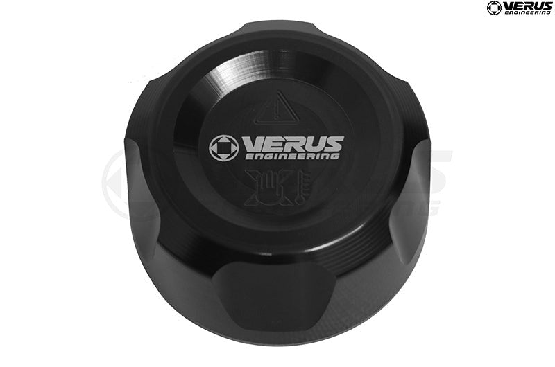 Verus Engineering Heat Exchanger Cap Black 2020 Toyota Supra - 2020+ A90 Supra