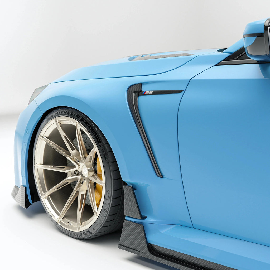 Revozport Carbon Fiber Side Fenders for BMW G87 M2