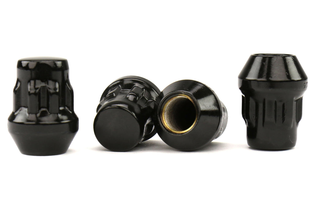 Project Kics Bull Lock Wheel Lock Set 17mm 12X1.25 Black - Universal