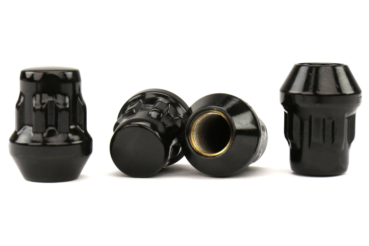 Project Kics Bull Lock Wheel Lock Set 17mm 12X1.25 Black - Universal