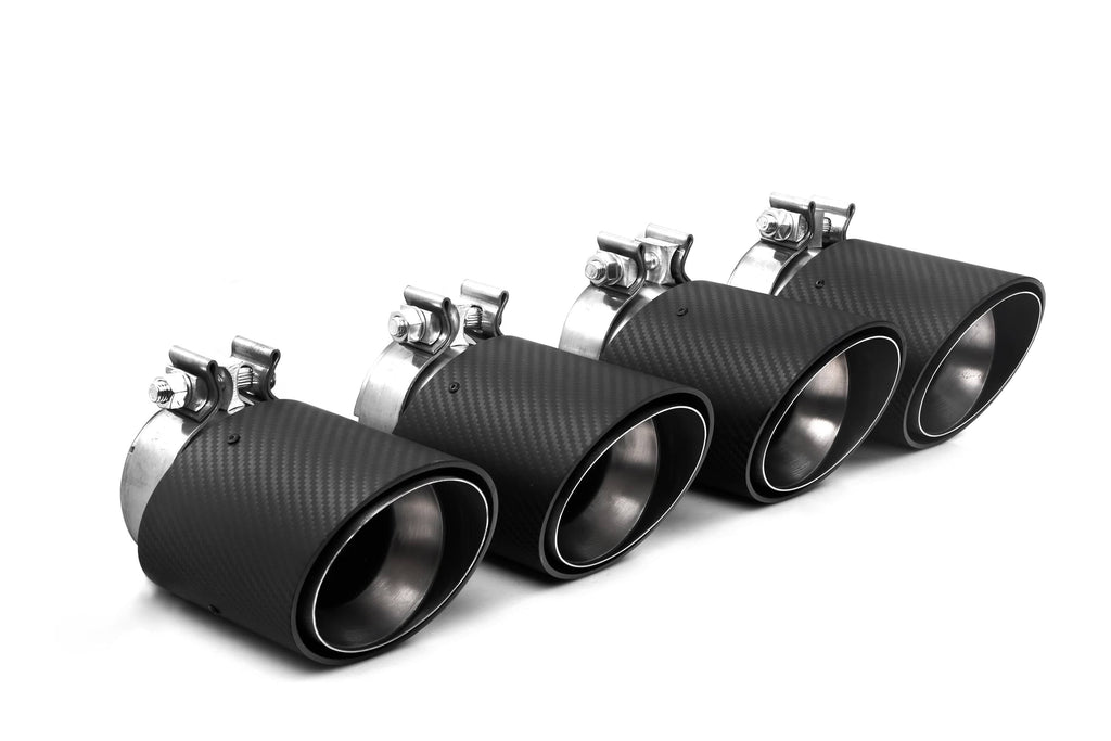 G90/G99 M5 OEM Style Dry Carbon Fiber Exhaust Tips