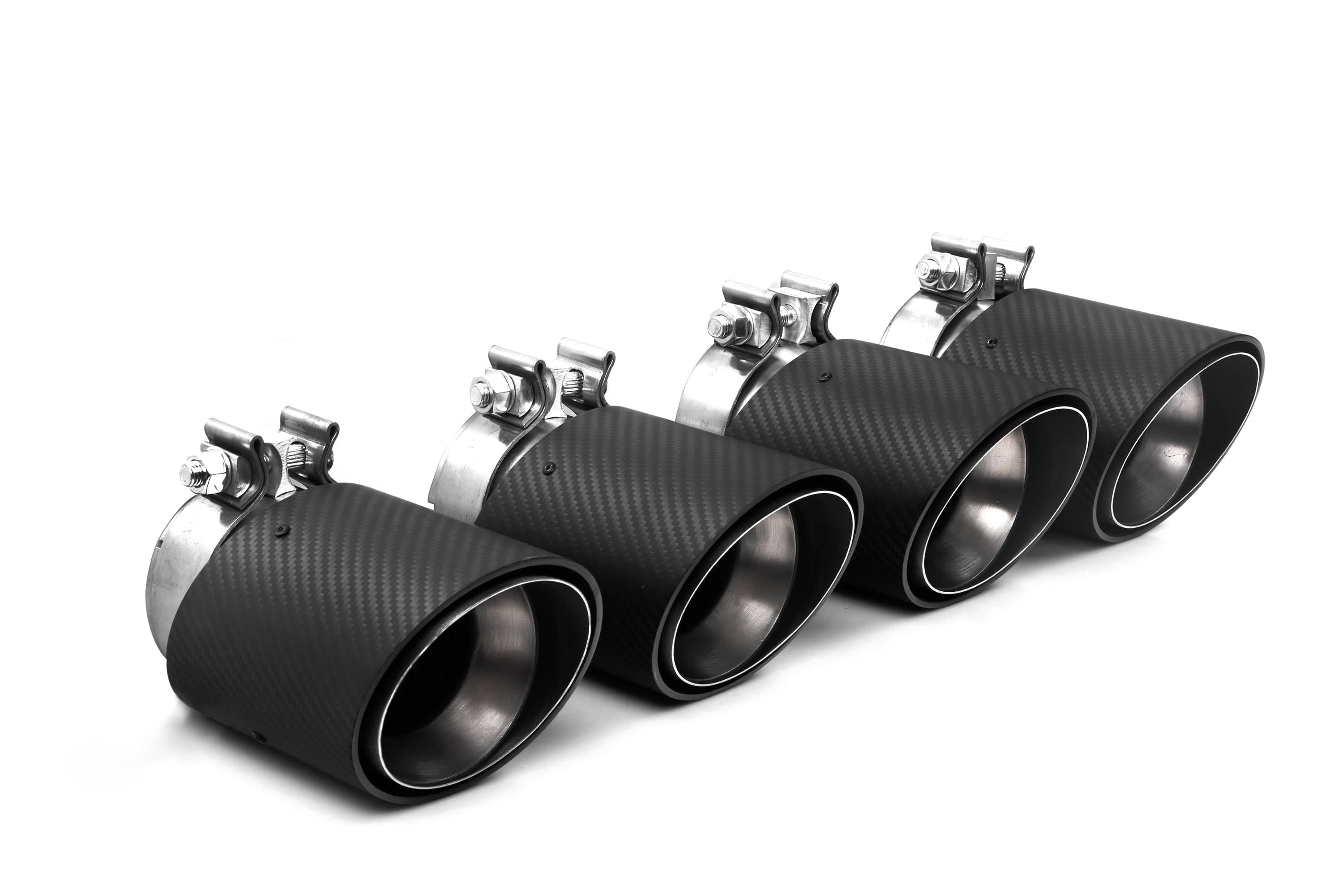 G90/G99 M5 OEM Style Dry Carbon Fiber Exhaust Tips