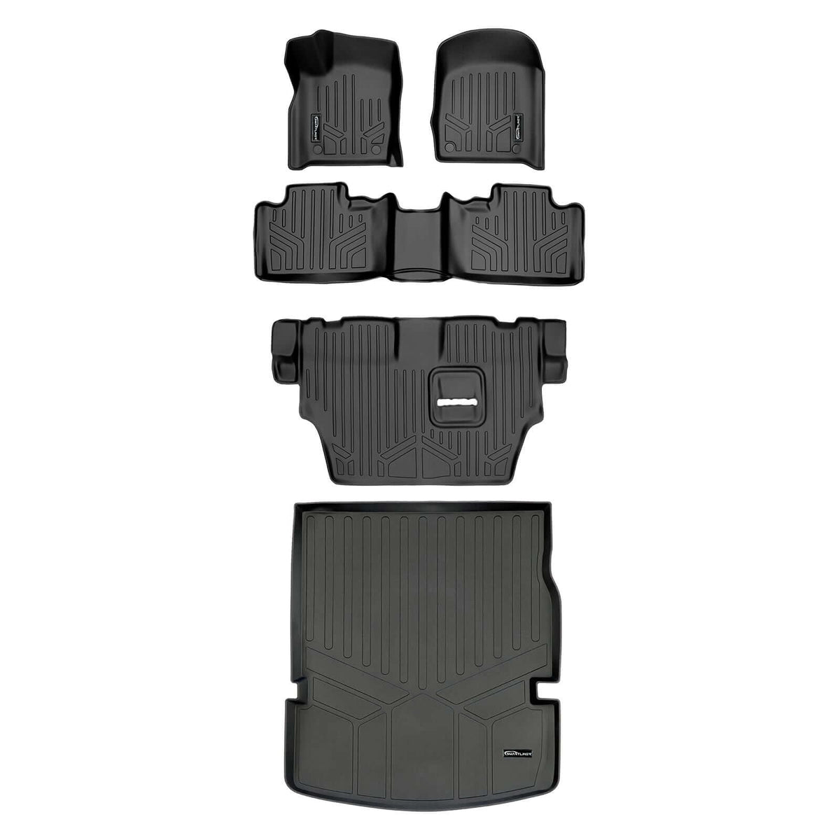 Smart TrimTM Floor Liners For 2016-2026 Dodge Durango ((2nd Row Bench))