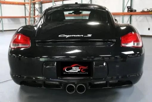Porsche 987.2 Cayman / Boxster Valved Exhaust System -Slash Cut Single Wall