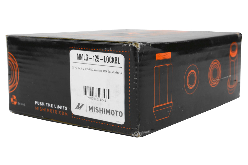 Mishimoto Aluminum Locking Lug Nuts Blue 12x1.25 - Universal