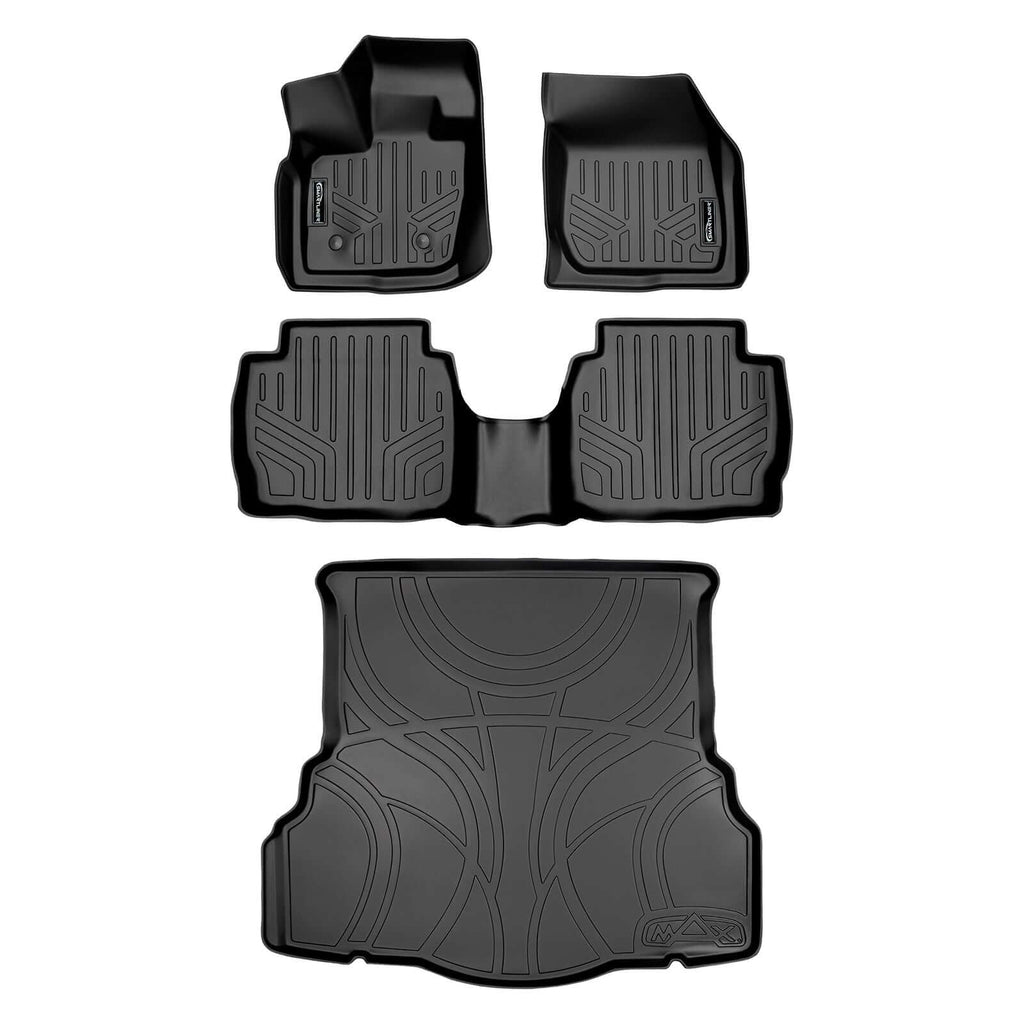 SMARTLINER Floor Liners for 2017-2020 Ford Fusion (No Hybrid or Plug-In Models)