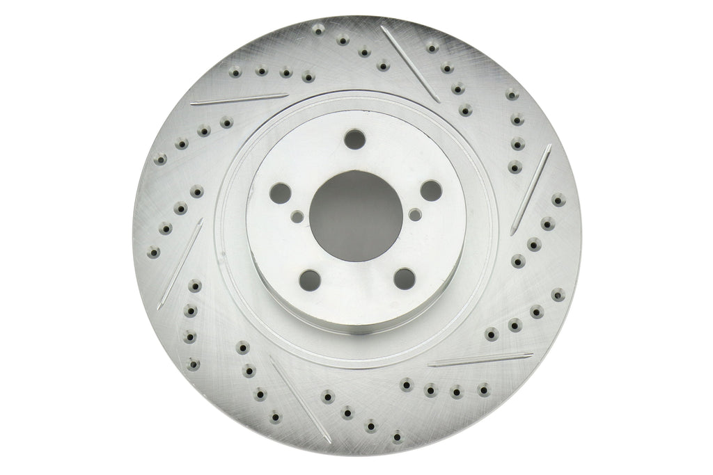 Stoptech C-Tek Sport Drilled and Slotted Front Rotor Pair - 2013-2021 FRS / BRZ / 86