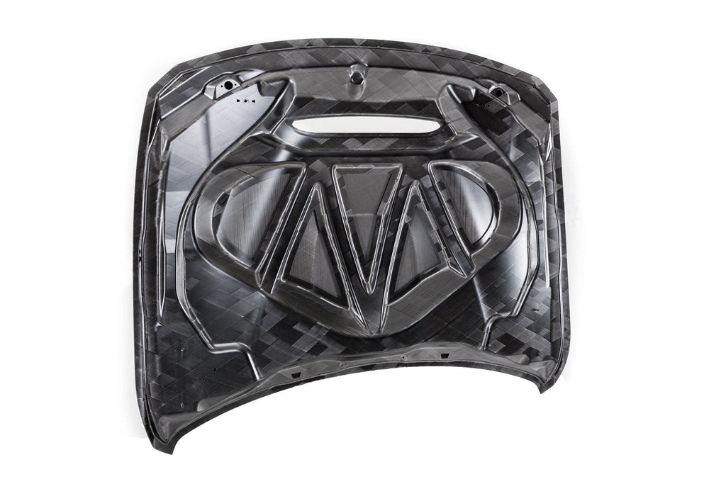 Krass Tecknik V2 GTS Hood Wide Panel Carbon Fiber