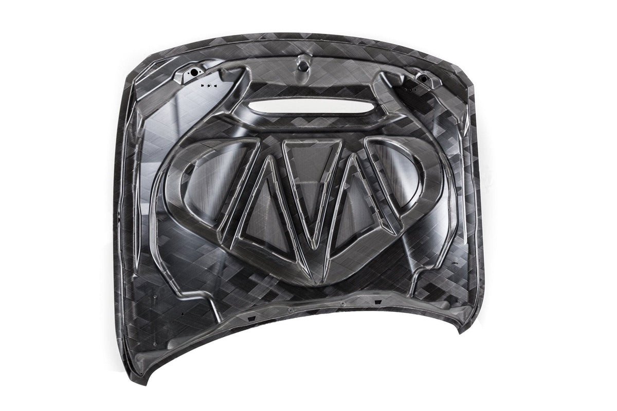 Krass Tecknik V2 GTS Hood Wide Panel Carbon Fiber