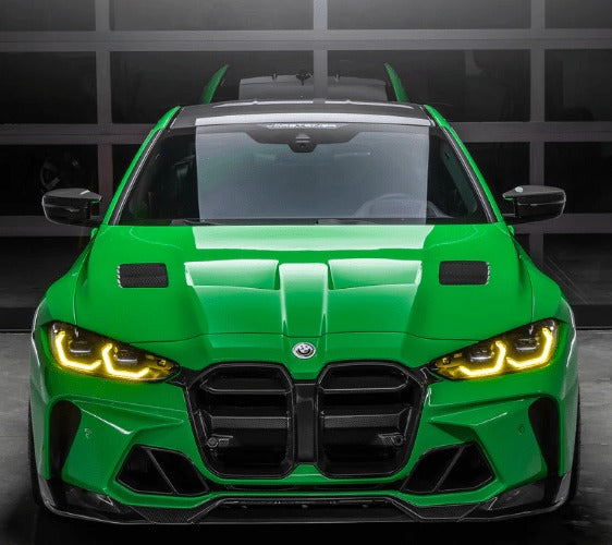 VORSTEINER BMW G8X M3/M4 VRS GTS-V Aero Front Bumper Carbon Fiber PP 2x2 Glossy (Compatible with ACC radar)