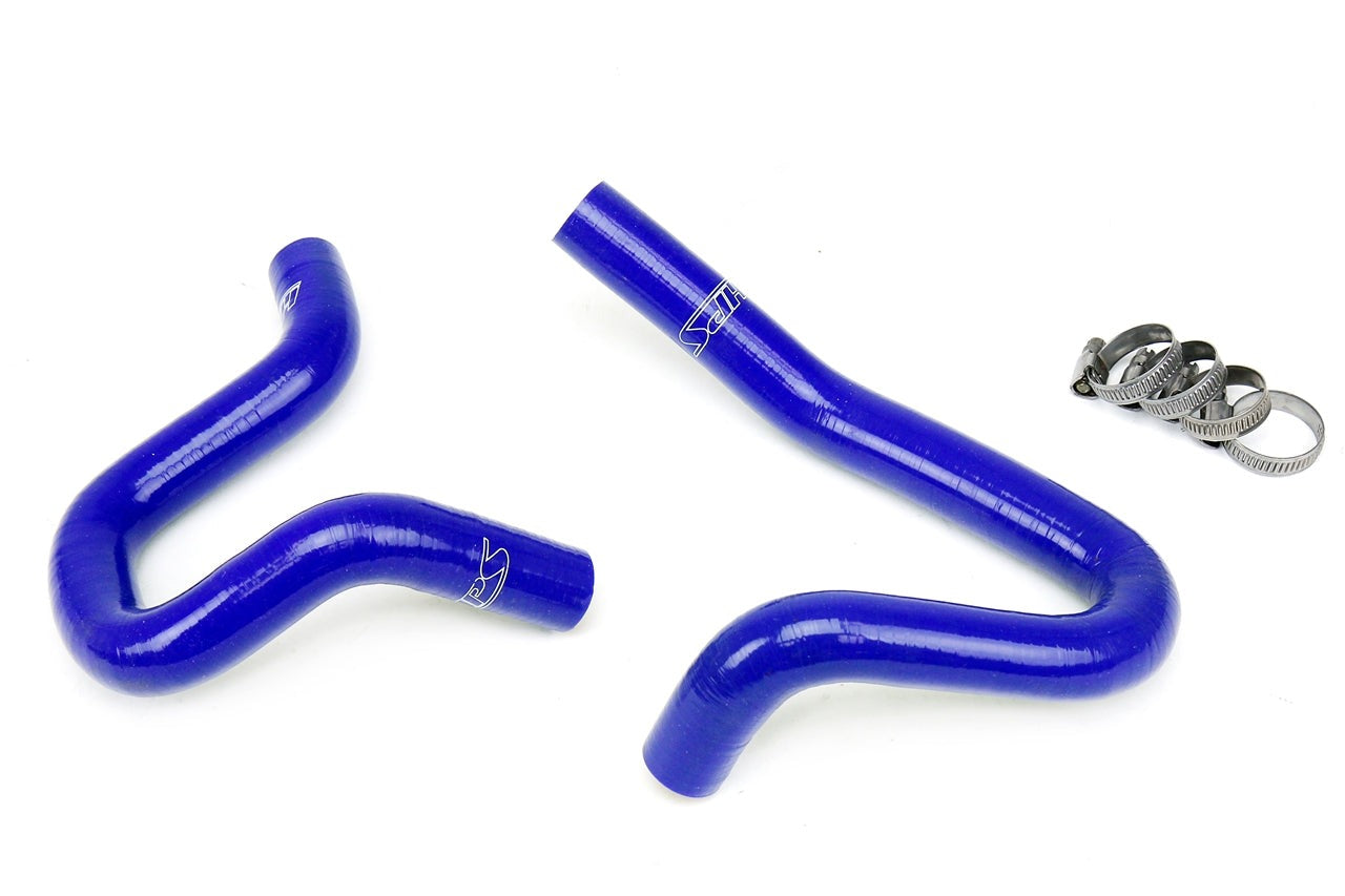 HPS Reinforced Blue Silicone Heater Hose Kit Coolant Hyundai 10-14 Genesis Coupe 2.0T Turbo 4Cyl