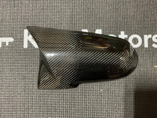 OPEN BOX - BMW F3X Dry Carbon Fiber Mirror Cap Replacement (Drivers Side ONLY)