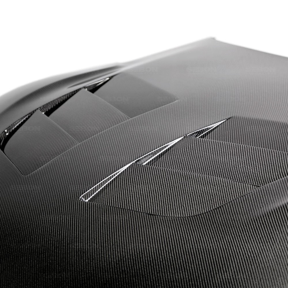 Seibon TSII-Style Double Sided CF Hood - 2020+ A90 Supra