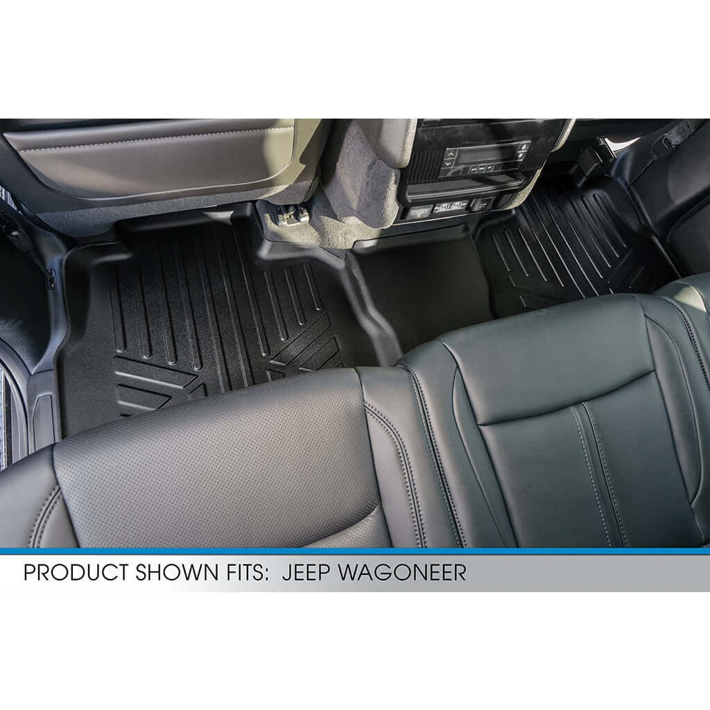 SMARTLINER Floor Liners for 2022-2025 Jeep Wagoneer (8 Passenger Model)