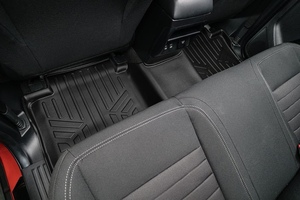 SmartCoverageTM Floor Liners For 2019-2023 Ford Ranger SuperCrew Cab (Vinyl)