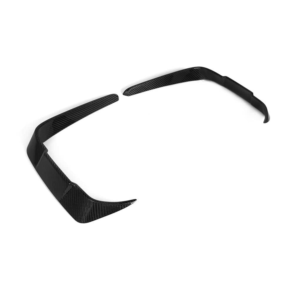 M2 F87 LCI SQ Style Dry Carbon Fiber Front Side Vent Trim