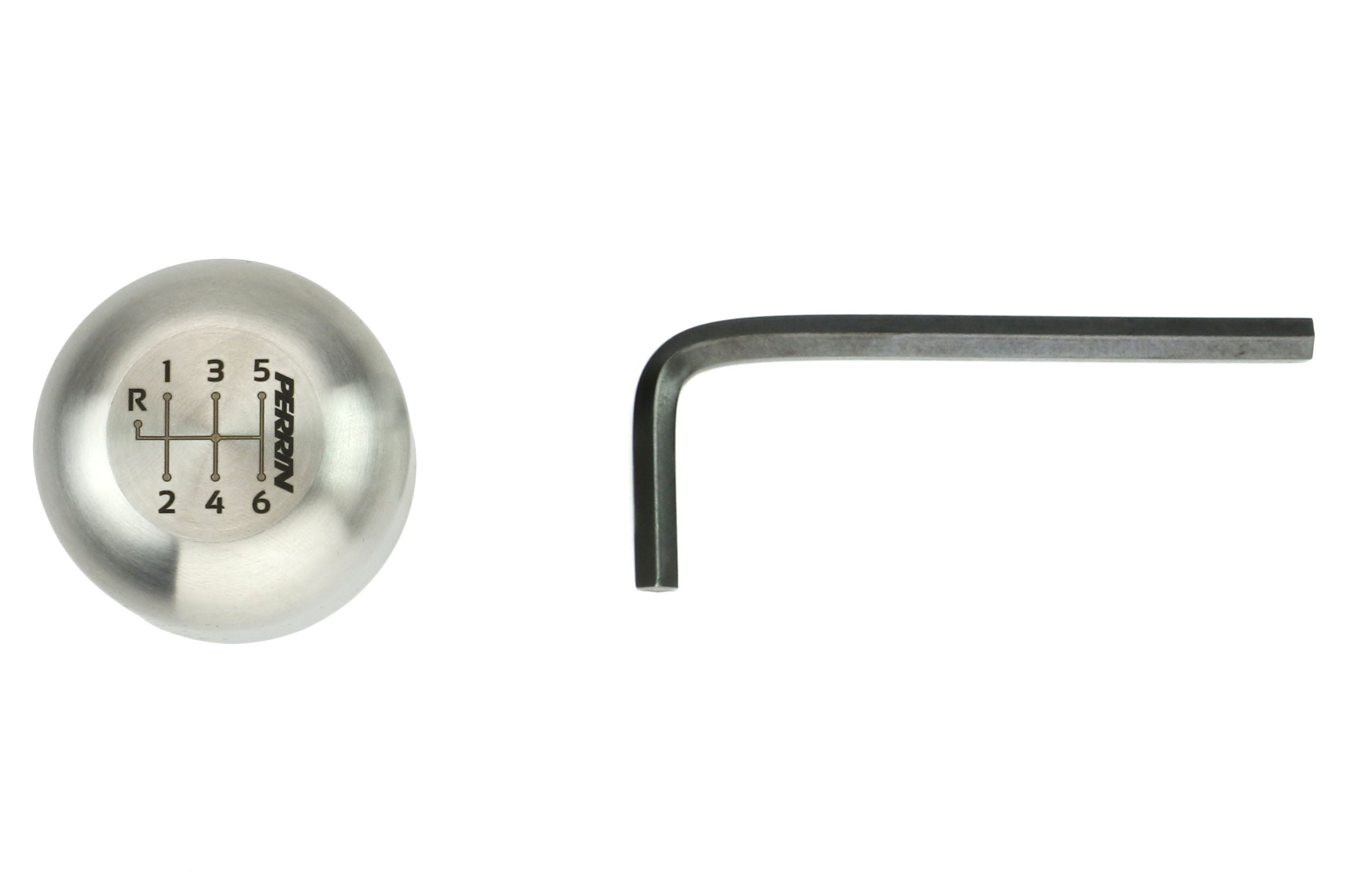 PERRIN Stainless Steel Shift Knob 6MT Large - 2013-2016 Scion FR-S / 2013-2020 Subaru BRZ / 2017-2019 Toyota 86