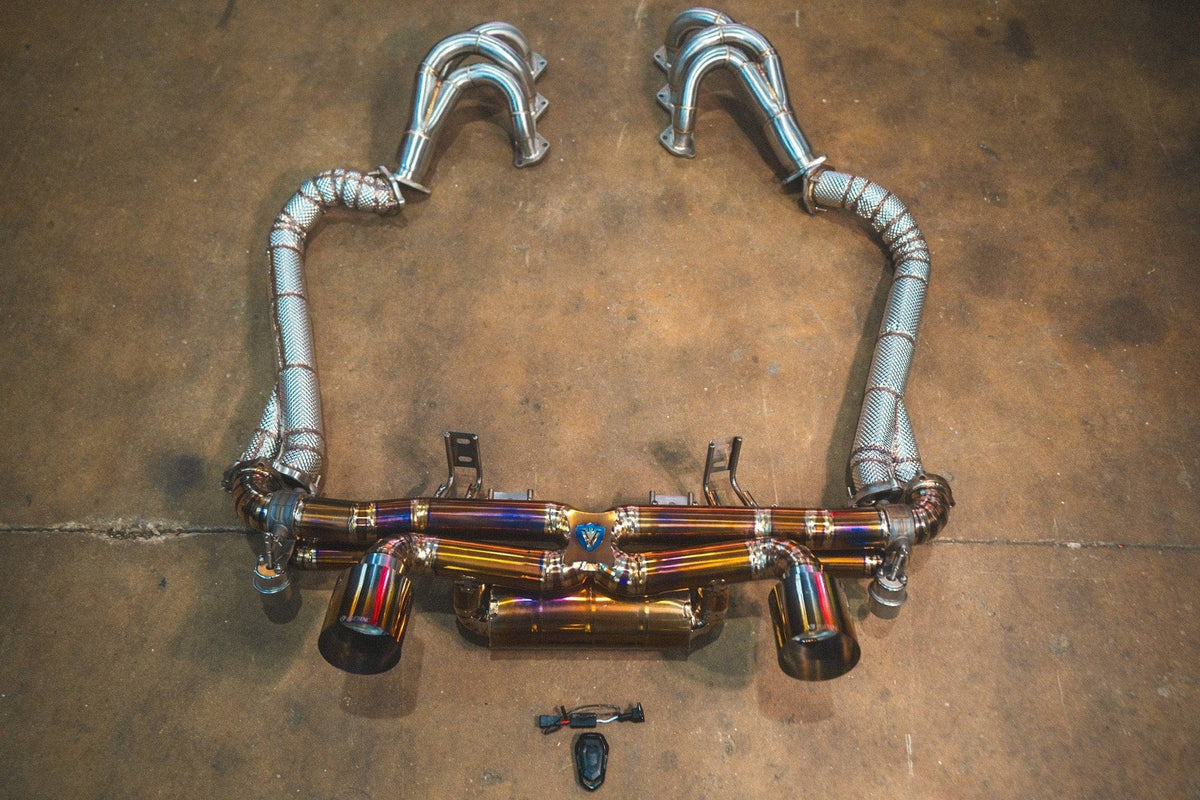 Valvetronic Valved Sport Exhaust System for Porsche 718 GT4 / GTS/ Boxster Spyder