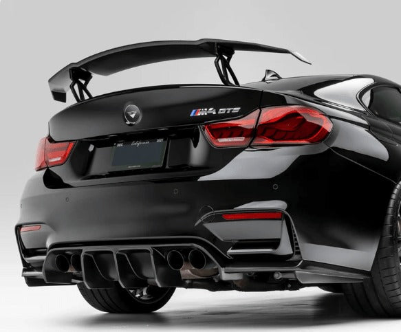 Vorsteiner BMW F8X M3/M4 VRS/EVO PROGRAM (2014 - 2018) VRS GTS Aero Wing Blade Carbon Fiber PP 2x2 Glossy *Additional hardware required for non GTS M3/M4*