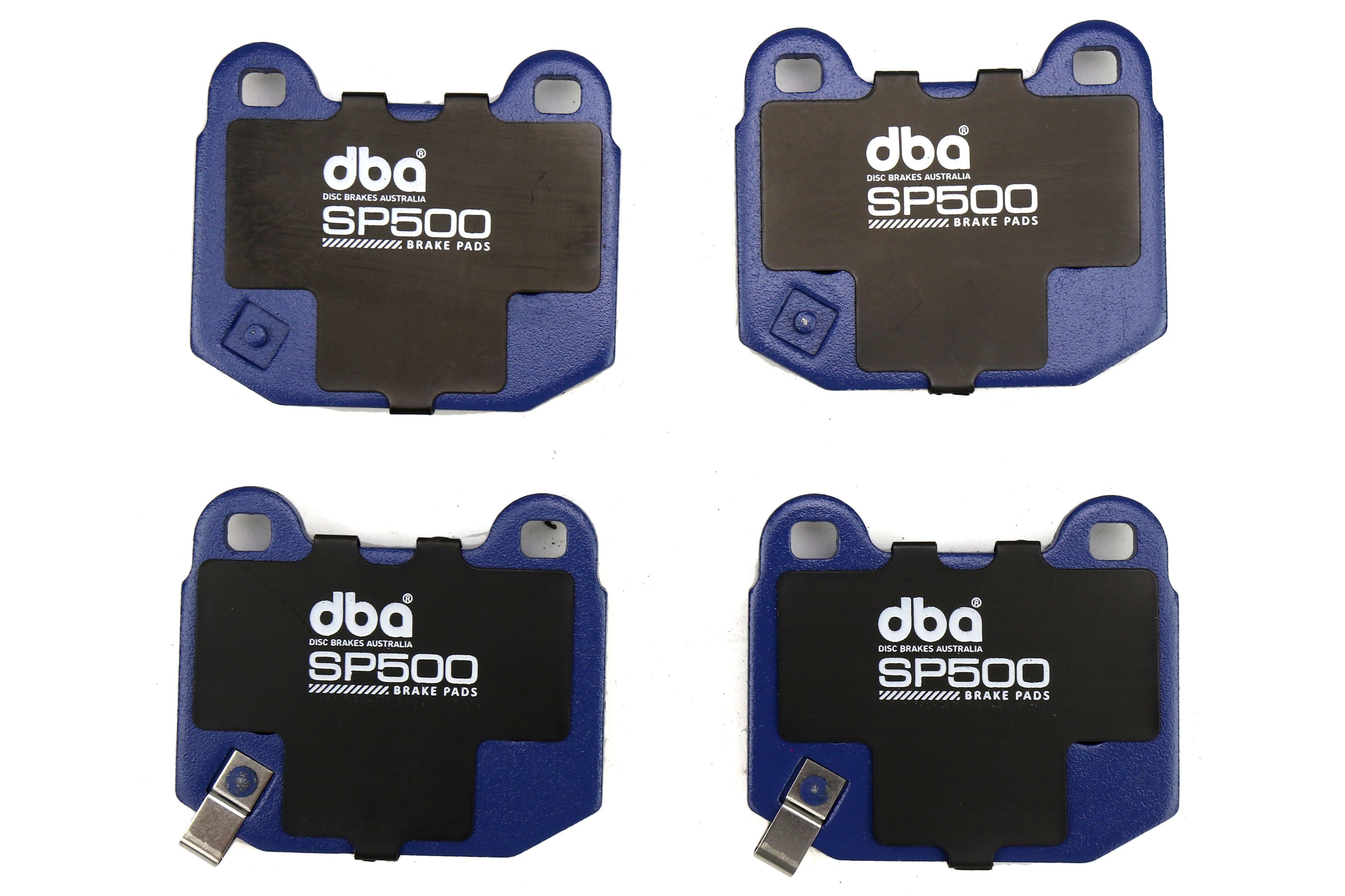 DBA SP500 Rear Brake Pads - 2004-2017 Subaru STI / Mitsubishi Evo / OEM Brembo Applications