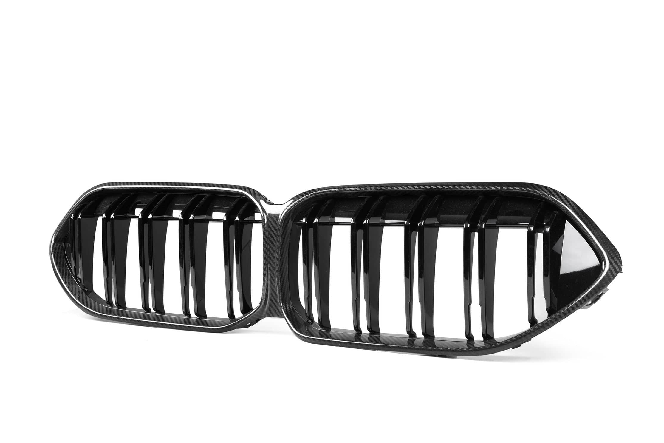 2 Series F44 Double Slat Dry Carbon Fiber Grill