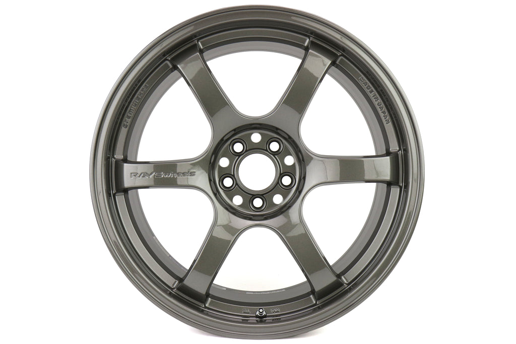 Rays Gram Lights 57DR Gunmetallic 18x9.5 +38mm 5x100 (Single Wheel) - 2013-2024 Subaru BRZ / Scion FR-S / Toyota GR86 / 2014-2018 Subaru Forester