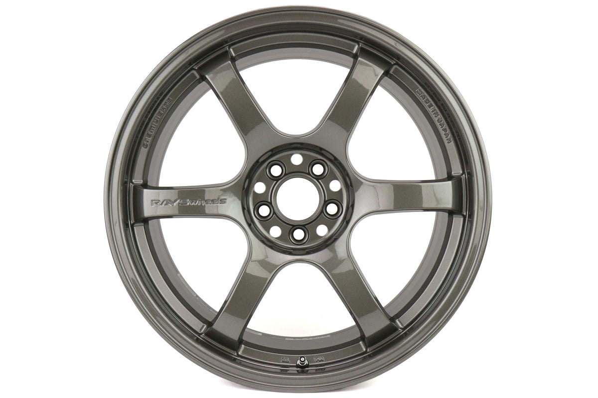 Rays Gram Lights 57DR Gunmetallic 18x9.5 +38mm 5x100 (Single Wheel) - 2013-2024 Subaru BRZ / Scion FR-S / Toyota GR86 / 2014-2018 Subaru Forester