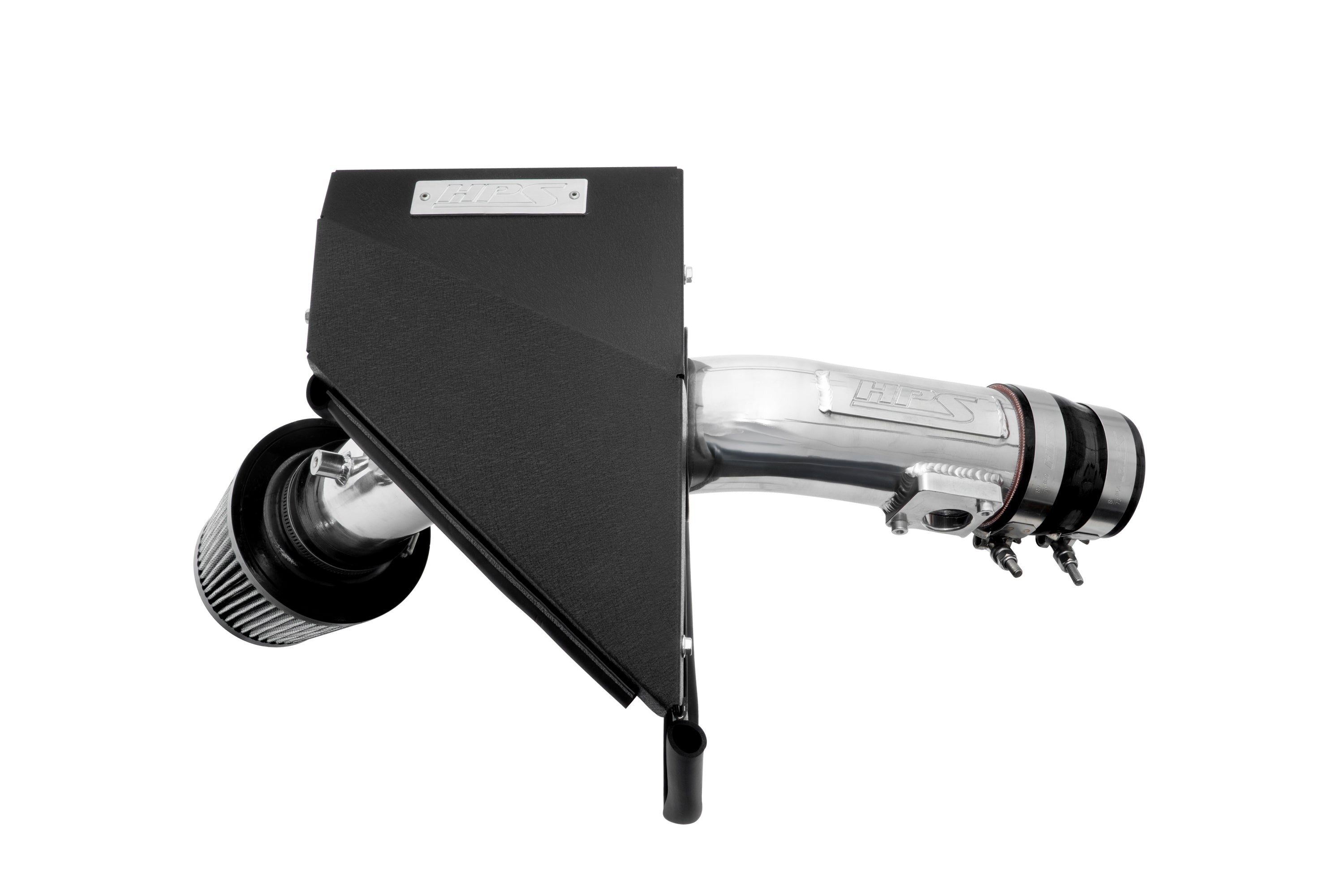 HPS Cold Air Intake Kit 2008-2014 Subaru WRX STI 2.5L Turbo, Converts to Shortram, 837-778