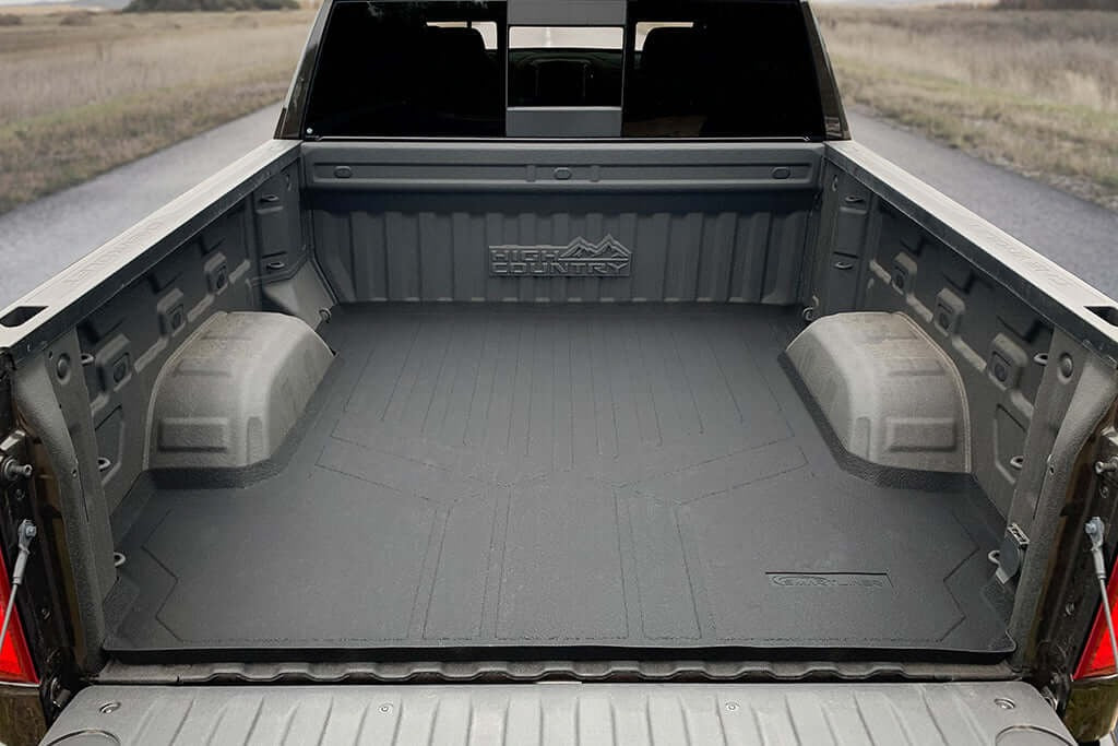 SmartCoverageTM Floor Liners For 2019-2026 Chevy Silverado 1500 Crew Cab (1st Row Bench) (OTH) | Carpet [No 2nd Row Storage]