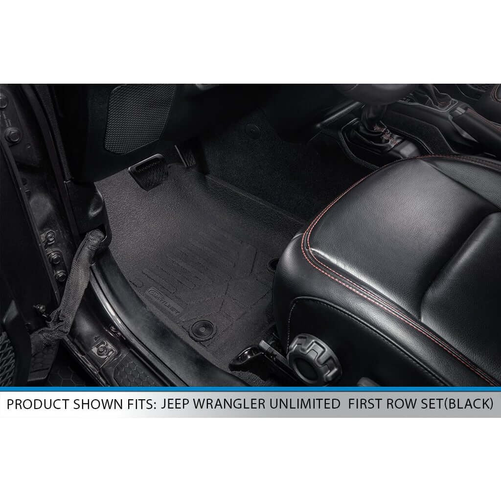 SMARTLINER Floor Liners for 2018-2024 Jeep Wrangler Unlimited