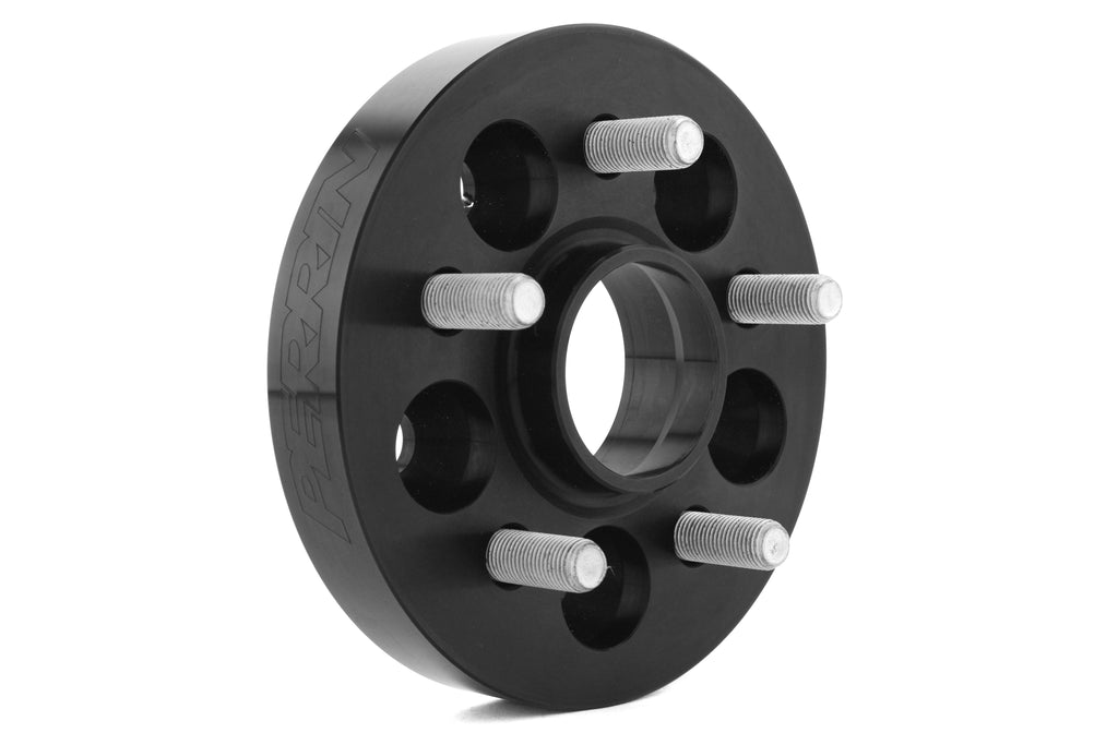 PERRIN Wheel Spacers 5x100 25mm Black Pair - Subaru Models (inc. 2002-2014 WRX)