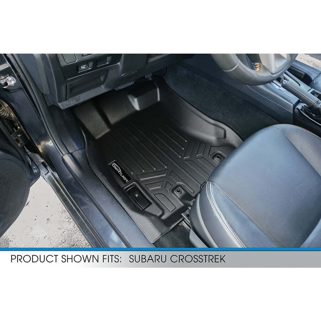 SMARTLINER Floor Liners for 2018-2023 Subaru Impreza Hatchback (No Sedan) and Crosstrek All Models