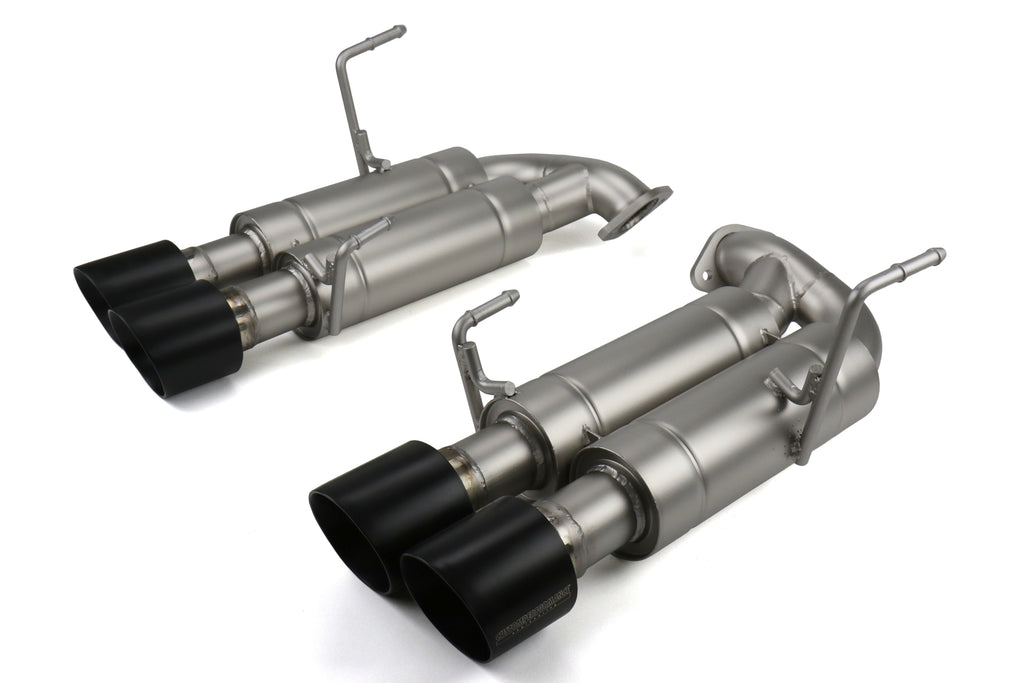 CP-E Austenite Axle Back Dual Mufflers - 2015-2021 Subaru WRX / STI