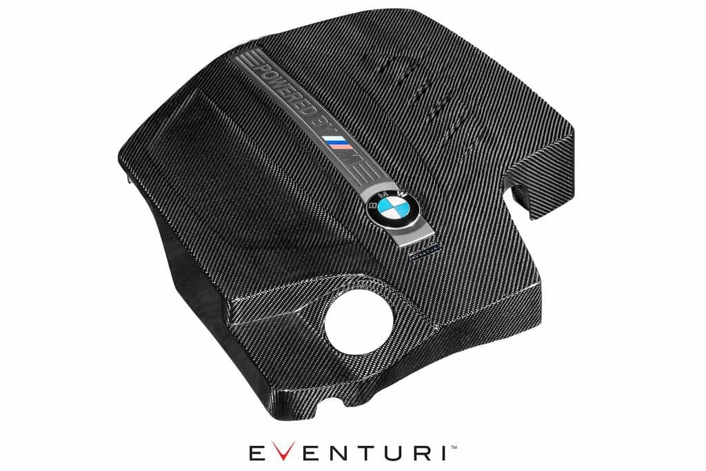 Eventuri BMW F87 M2 N55 Black Carbon Engine Cover