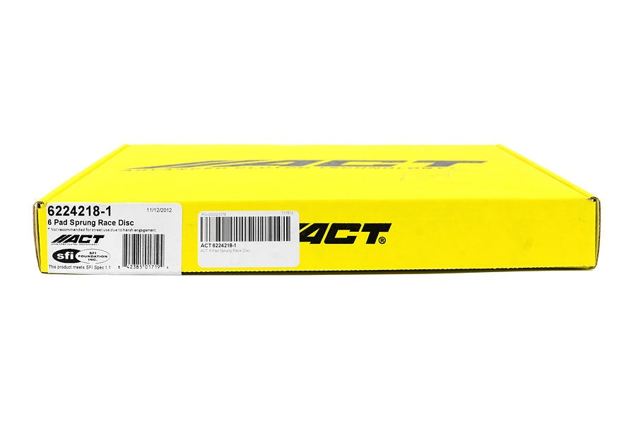 ACT 6 Pad Sprung Race Disc - 2013-2016 Scion FR-S / 2013-2020 Subaru BRZ / 2017-2020 Toyota 86