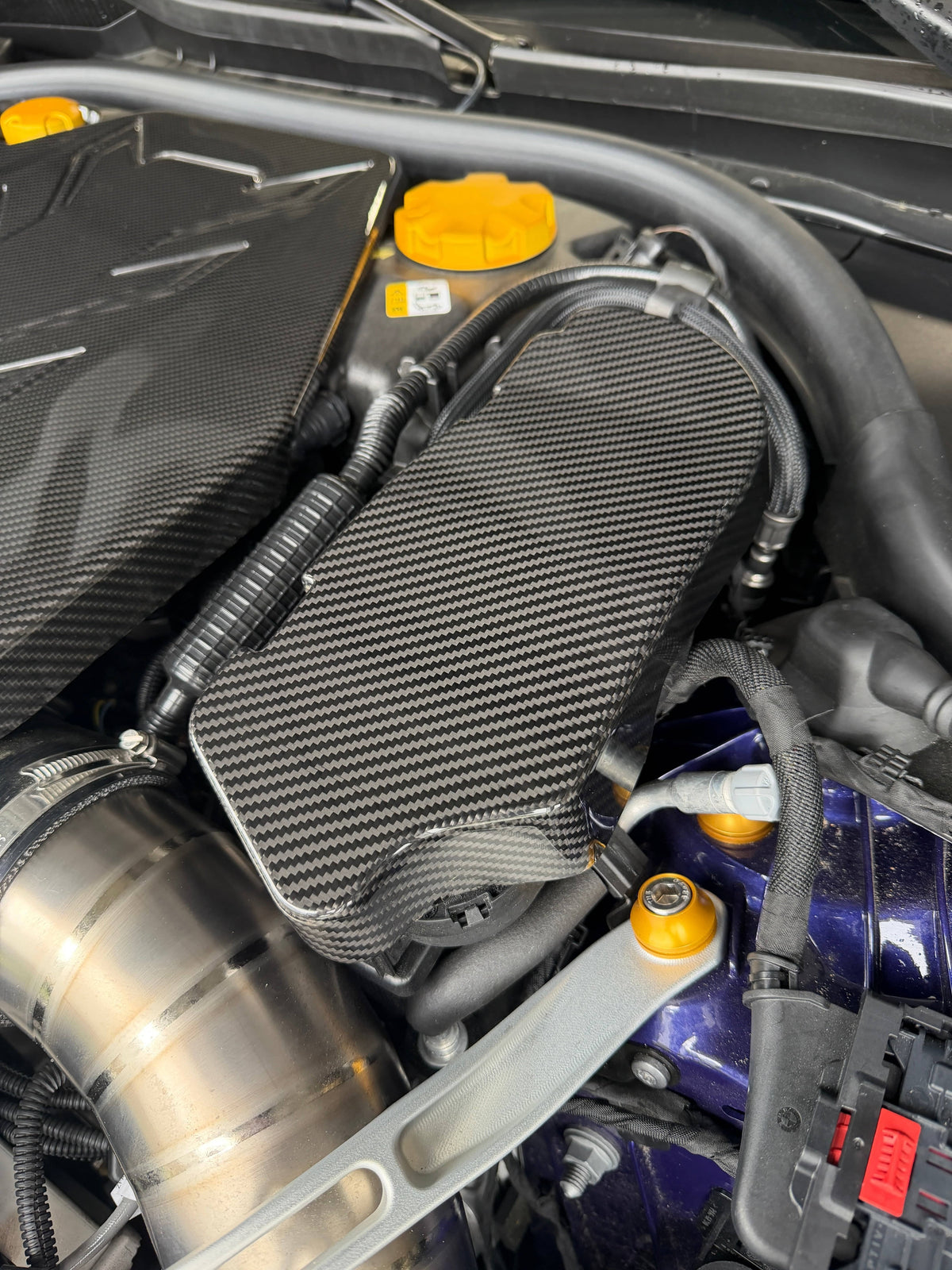 G90/G99 M5 OEM Style Dry Carbon Fiber Engine Accessory Covers