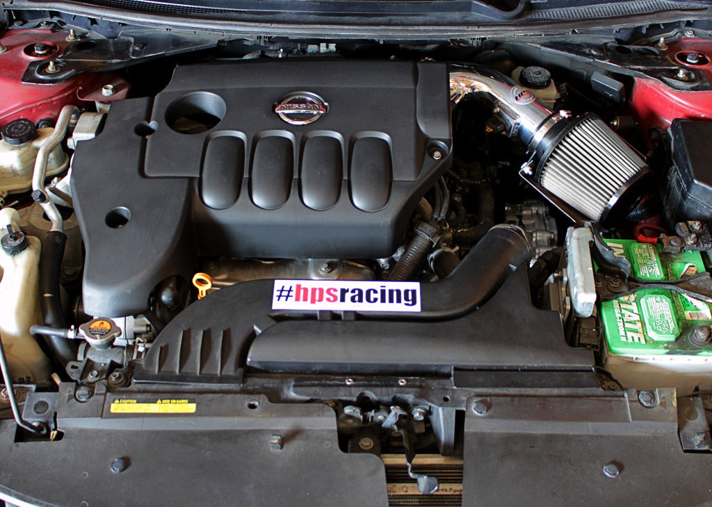HPS Shortram Air Intake Kit 2013 Nissan Altima Coupe 2.5L 4Cyl, Includes Heat Shield, 827-546