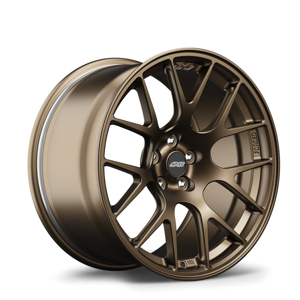 Apex EC-7R Satin Bronze 18x9 +35 5x100 (Single Wheel) Forged - 2013-2024 Subaru BRZ / Scion FR-S / Toyota GR86 / 2014-2018 Subaru Forester