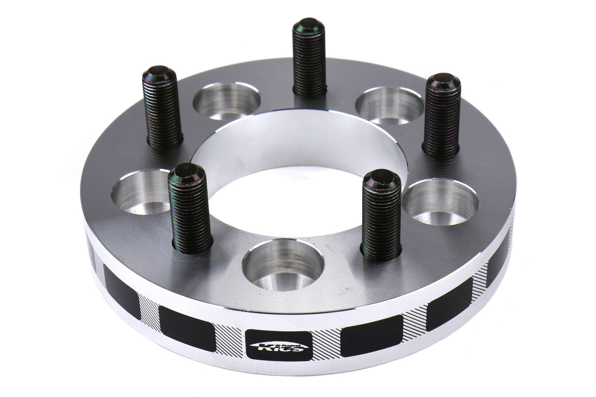Project Kics Wheel Spacers 5x100 25mm w/ Hub Rings - Subaru Models (inc. 2002-2014 WRX)