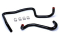 HPS Black Reinforced Silicone Heater Hose Kit Coolant Jeep 05-10 Grand Cherokee WK1 5.7L V8