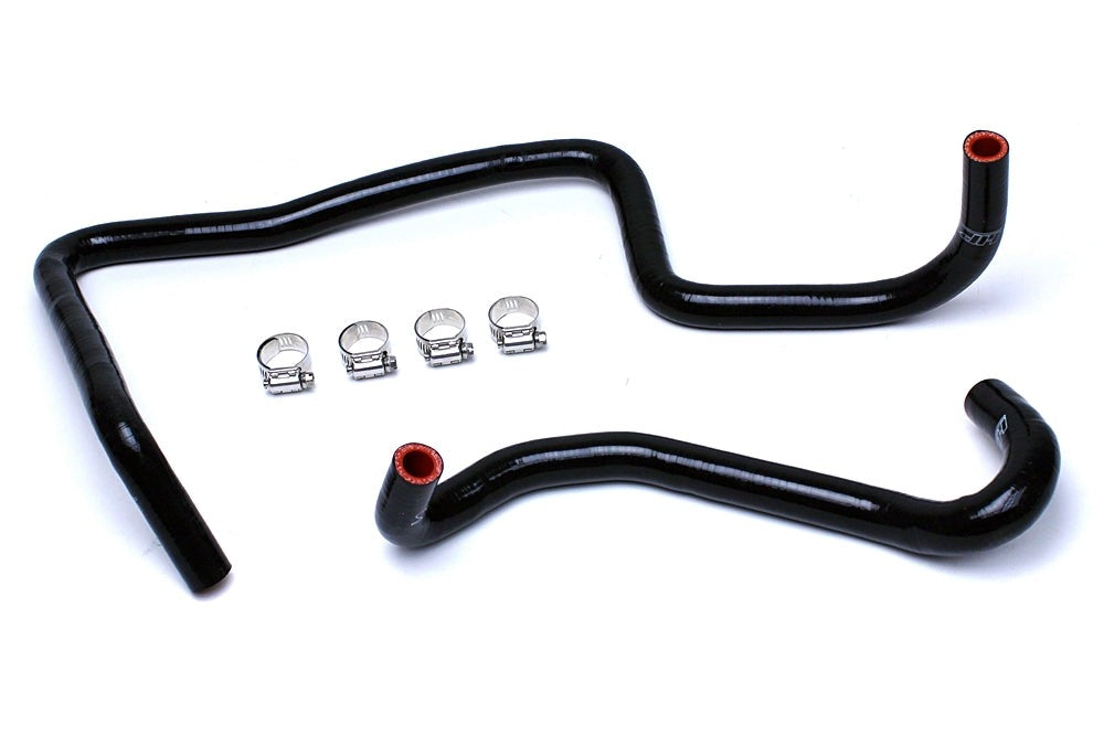 HPS Black Reinforced Silicone Heater Hose Kit Coolant Jeep 05-10 Grand Cherokee WK1 5.7L V8