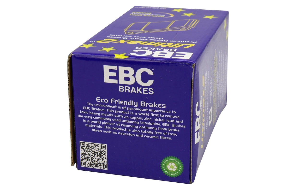 EBC Brakes Ulitmax OEM Replacement Front Brake Pads - 2013-2026 Subaru BRZ / Toyota GT/GR86 / Scion FR-S (Non Brembo)
