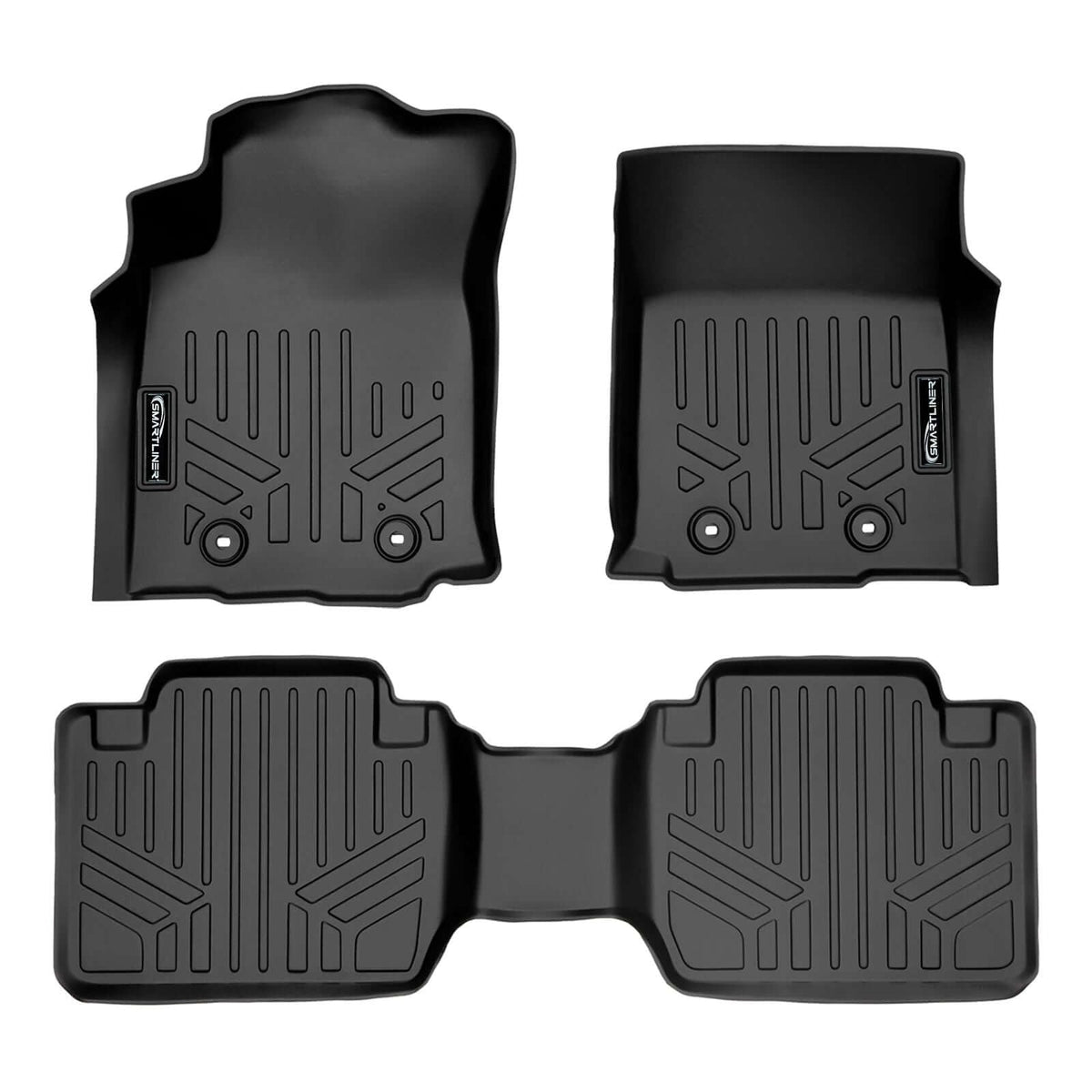 SmartCoverageTM Floor Liners For 2018-2023 Toyota Tacoma Access Cab with Manual Transmission
