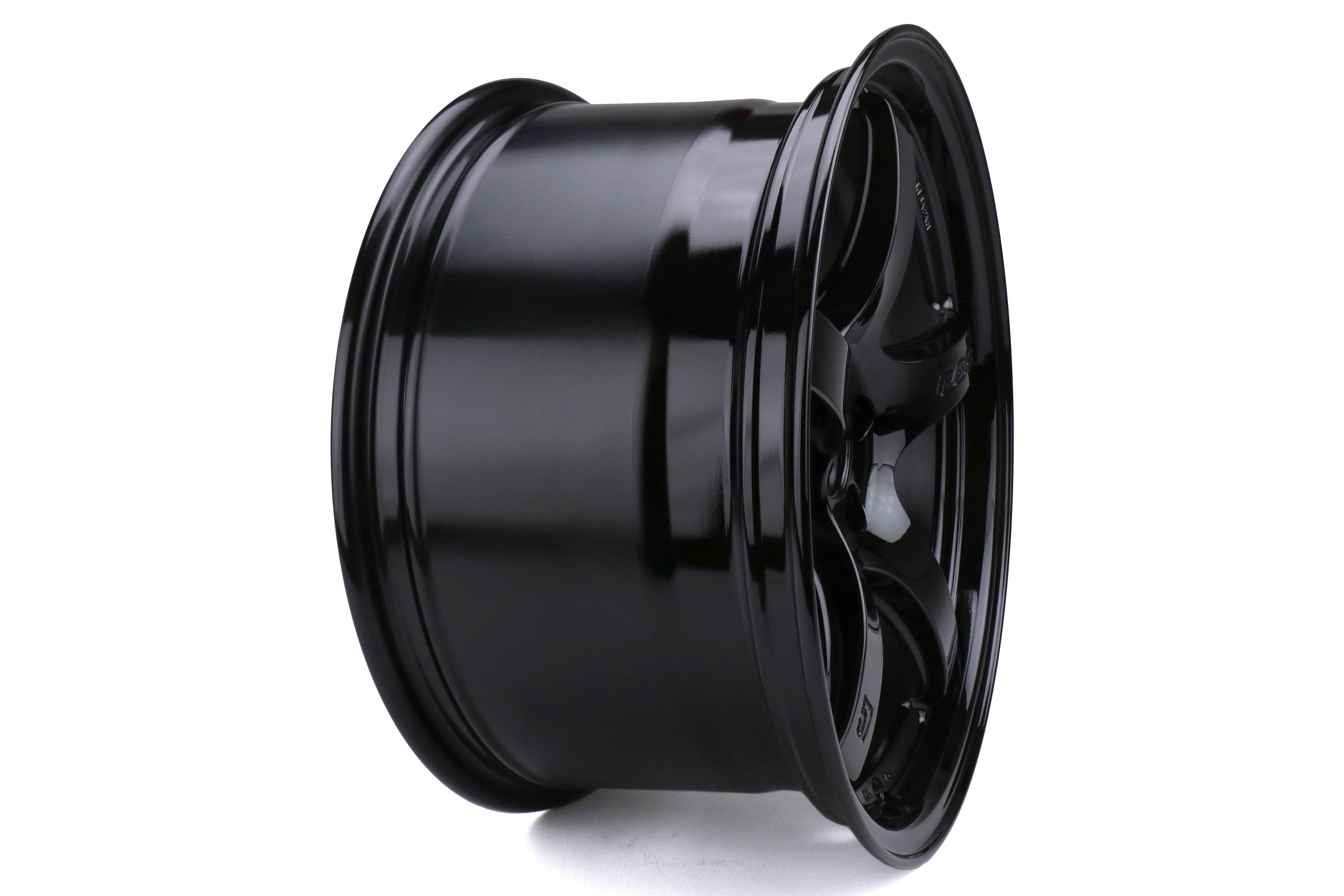 Rays Gram Lights 57CR Glass Black 17x9 +38mm 5x100 (Sold As Pair) - 2013-2024 Subaru BRZ / Scion FR-S / Toyota GR86 / 2014-2018 Subaru Forester