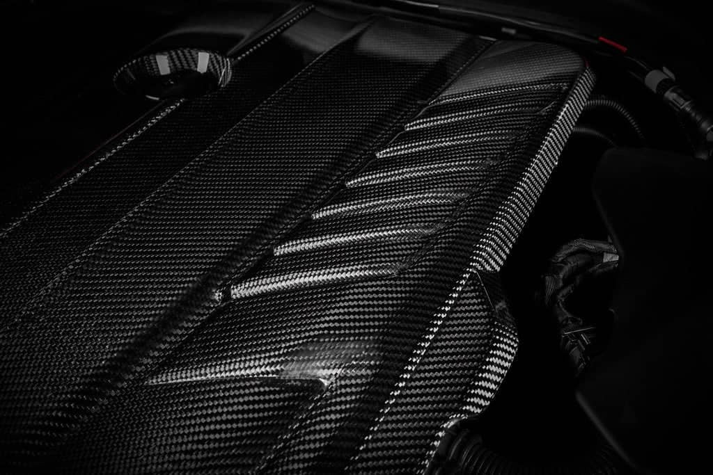 Eventuri G29 Z4 / A90 Supra (B58) Black Carbon Engine Cover