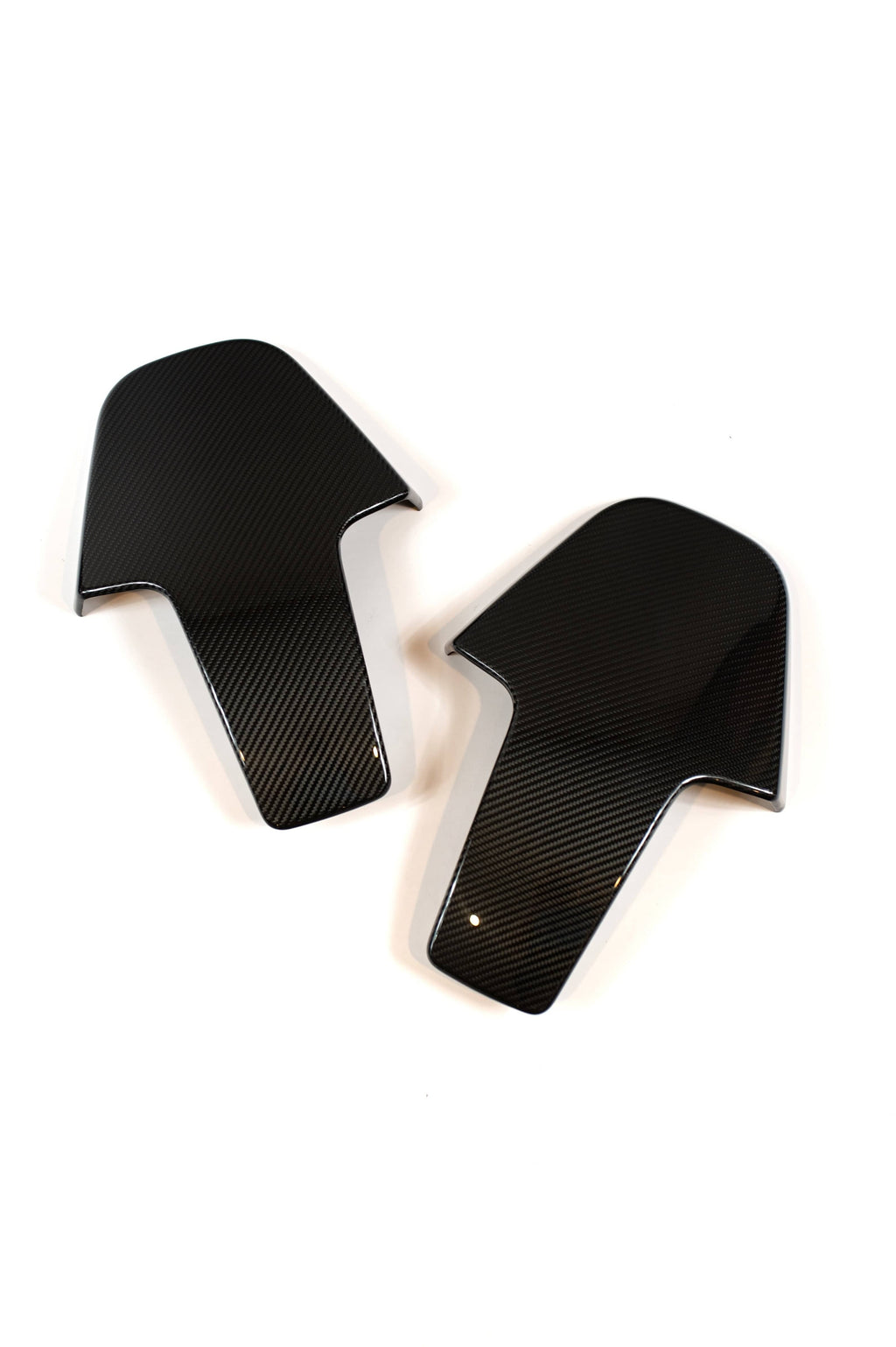 G8X Dry Carbon Fiber Head Rest Covers